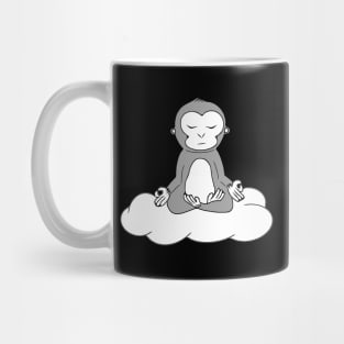 Meditating monkey Mug